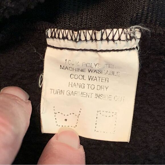 TIMBERLINE COLORADO FLEECE JACKET MENS XL BLACK QUARTER ZIP PULL ON. - Picture 11 of 15